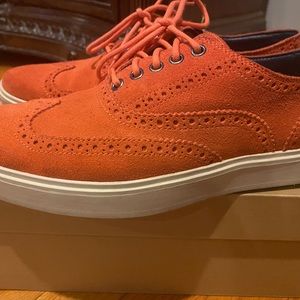Cole Haan Bergen Wingtip Orange
